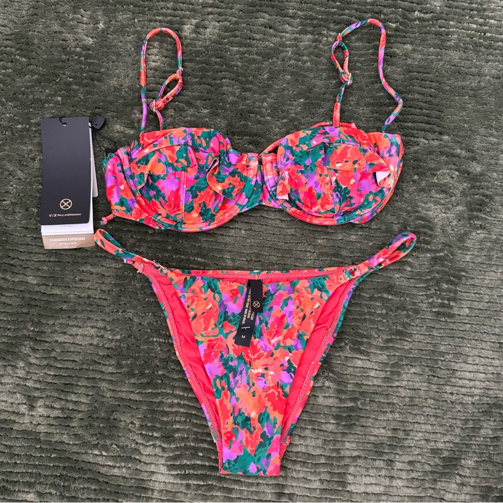 NWT - ViX Paula Hermanny bikini set (M)